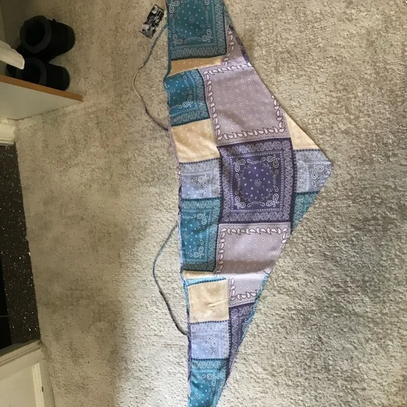 Patchwork Bandana Print Top - Picture 3 of 5